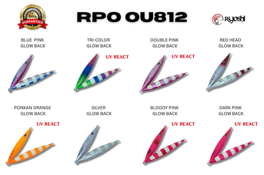 Ryoshi Pro Outfitters House brand House Brand original design jigs - Ryoshi Pro Outfitters