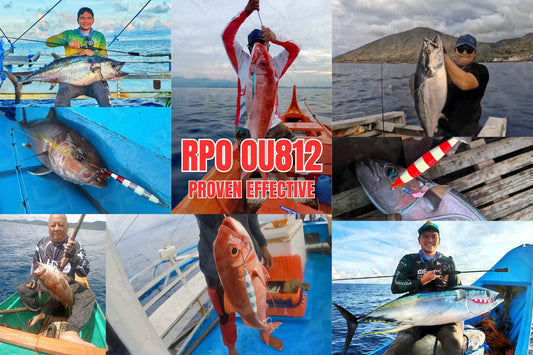 RPO OU812 jigs are original designed jigs by Ryoshi Pro Outfitters that has been proven effective by seasoned anglers to catch and attract big fish - Ryoshi Pro Outfitters