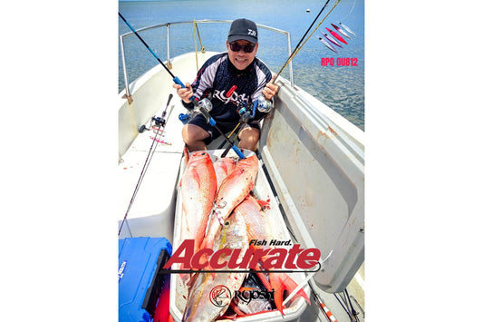 Tested and Proven to haul fish on our recent jigging session at Sta. Ana Cagayan, Accurate Reels and RPO OU812 jigs are Powerful, light and easy to use. - Ryoshi Pro Outfitters