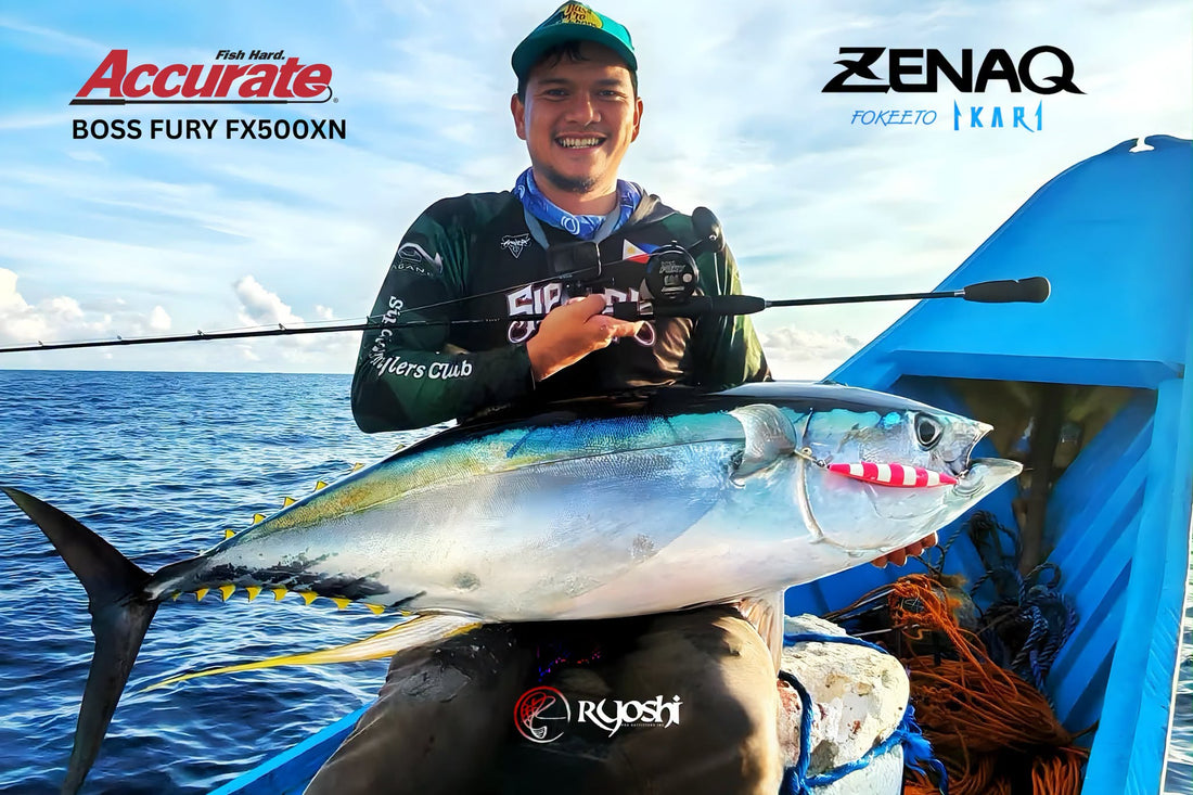 The Accurate Boss Fury FX500XN reel is a single drag reel designed with the same precision and power that Accurate is known for - Ryoshi Pro Outfitters