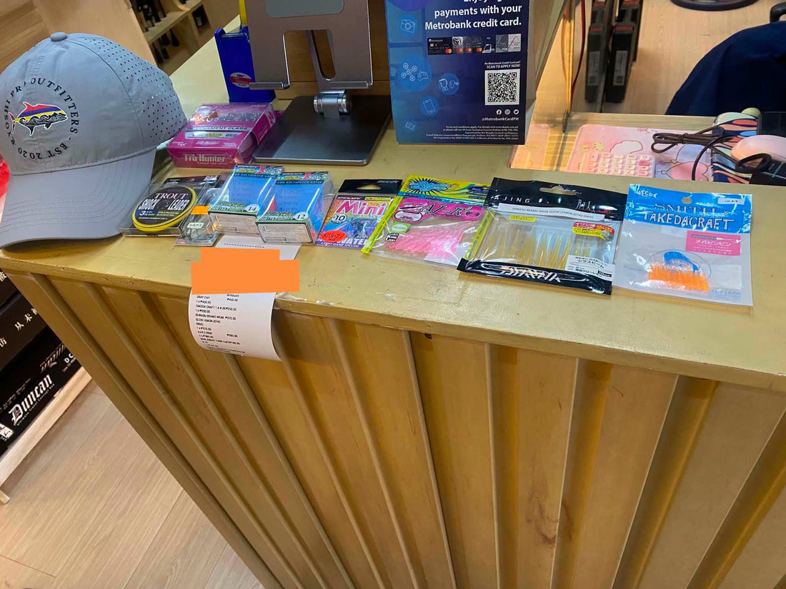 Ajing tackle refill for this customers game. Thanks for the continuous support!  - Ryoshi Pro Outfitters