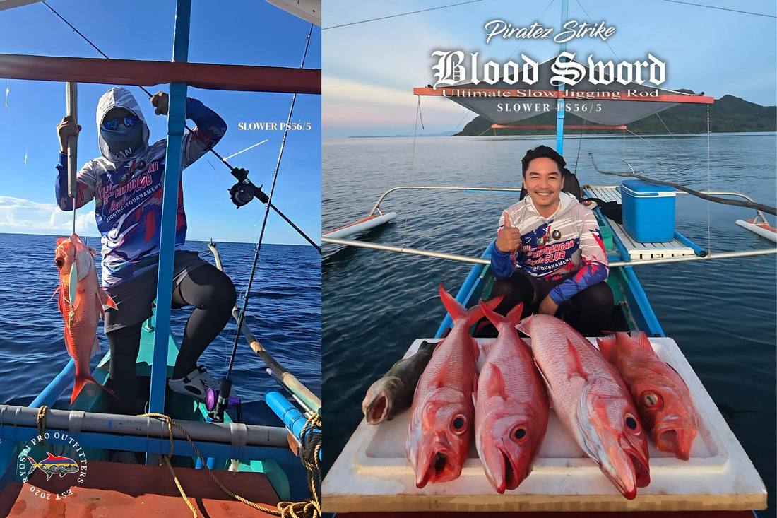 Big congrats to Sir Andrew Ang For an absolute monster catch of ruby snappers! - Ryoshi Pro Outfitters