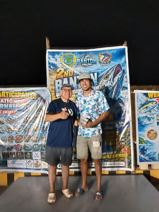 Angler Buk klan winning X-Braid ygk ultra max2 japanese premium braid at the recently concluded 2nd Banton National Jigging Tournament. Congrats noy! - Ryoshi Pro Outfitters