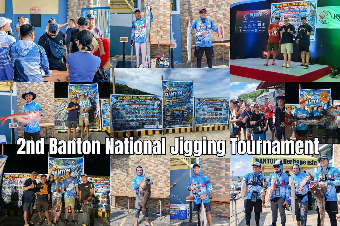 Ryoshi Pro Outfitters just came back from the tournament we sponsored which was the 2nd Banton National Jigging Tournament.