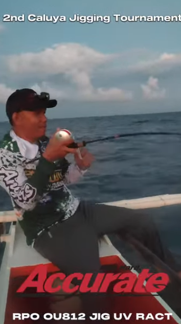 Our very own Team Ryoshi angler Sanvic Tiaga capturing 6th runner up on the recently concluded 2nd Caluya Jigging Tournament. - Ryoshi Pro Outfitters