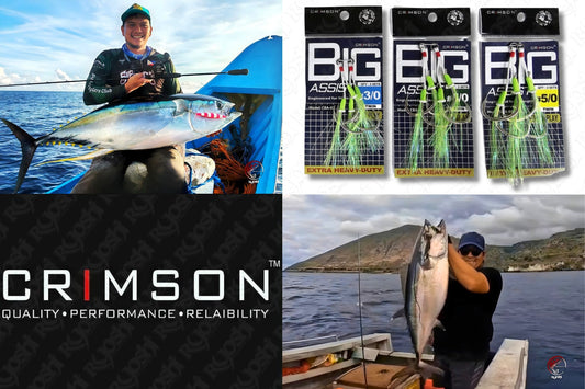 Crimson BIG ASSIST HOOKS quality affordable assist hooks, value for money, proven to catch BIG fishes, tested by Top Jigging players Tejz Ligan and KOLEGA PH!!!! - Ryoshi Pro Outfitters