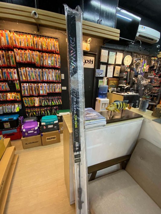 Daiwa catalina sj 60b-6 still one of the best jiggging rod daiwa haa ever produced. Very powerful and sensitive. Thanka for the patronage customer.  - Ryoshi Pro Outfitters