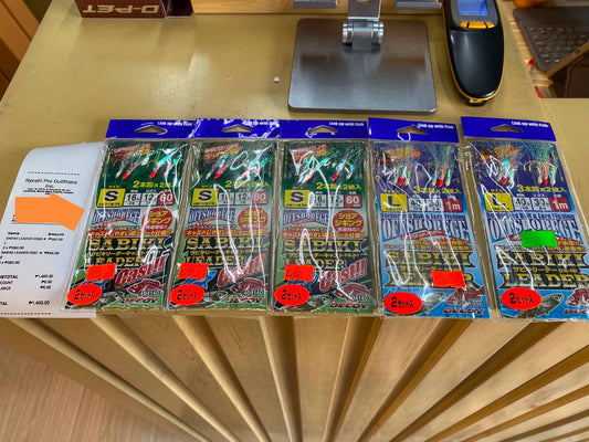 Decoy offshore sabiki rig, customers choice for his fishing during anchorage!! Thanks for supporting us. Tuesday grind!!!! - Ryoshi Pro Outfitters
