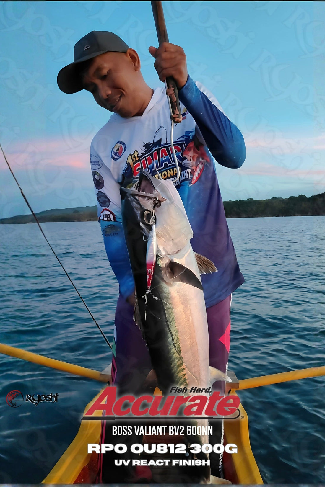 Another Dogtooth Tuna caught on Accurate Boss Valiant BV2 600nn and RPO OU812 uv react finish 300g jig/ Decoy Pike Type R 3/0 hooks by angler Sanvic Tiaga!  - Ryoshi Pro Outfitters