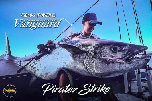 This is a certified monster catch! Landing a 77kg (roughly 170-pound) Dogtooth Tuna—especially on a Vanguard VGD60-2 PE2 setup—is nothing short of a masterclass in angling.-Ryoshi Pro Outfitters