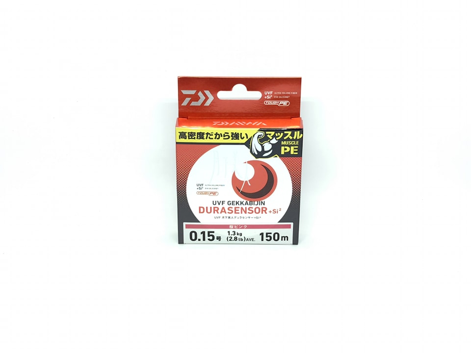 Daiwa Durasensor 4lbs and 3lbs ultralight braid line tested and proven to catch big fish, this line is a High-density PE with a tight knitting design and is called "Muscle PE". - Ryoshi Pro Outfitters