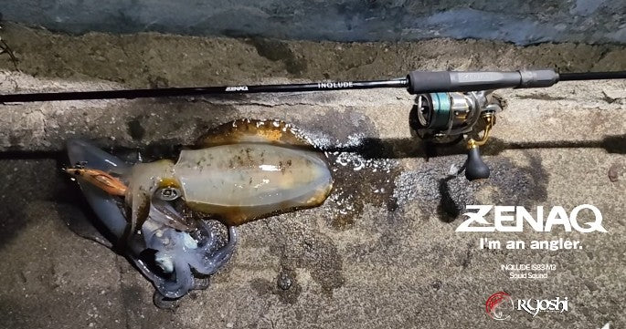 Egi Fishing with Zenaq‘s new inqlude IS83-M3 Squid Squad egi rod - Ryoshi Pro Outfitters