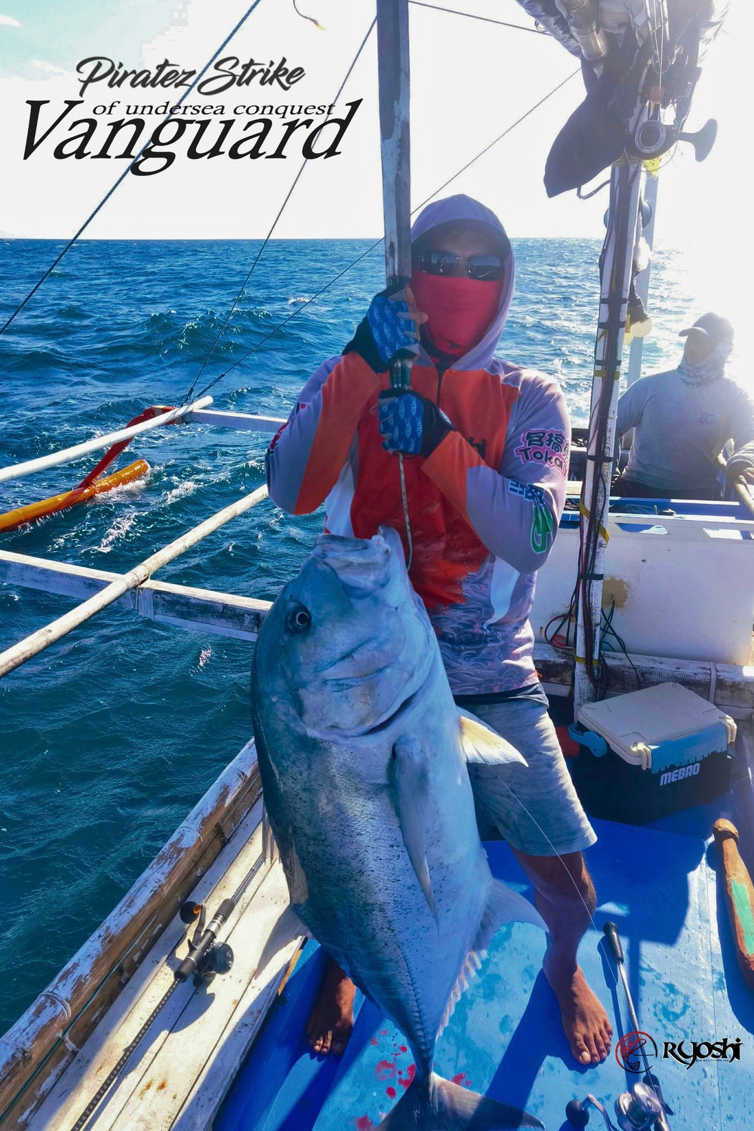 A huge 26kg giant trevally by angler / Ryoshi Pro Outfitters tester Tejz Ligan using Piratez Vanguard 60/2 - Ryoshi Pro Outfitters