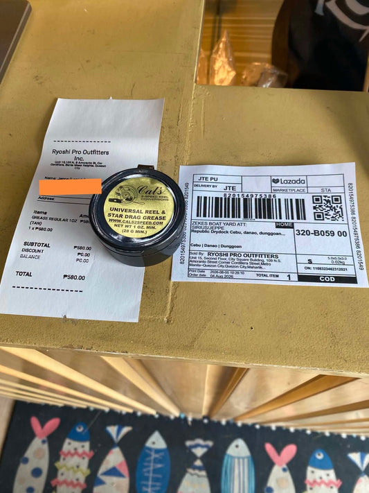 Undoubtedly the most reliable and trusted grease for you reels, for customers reel maintenance. Thanks for the purchase sir!!! Friday grind. - Ryoshi Pro Outfitters