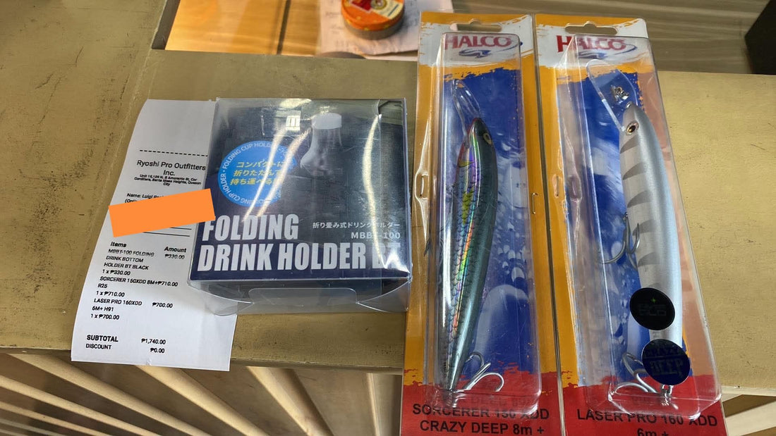 HALCO laser pro extra deep trolling lures is customers choice for his next trolling sessions. Monday grind, thanks for the continued patronage!!! - Ryoshi Pro Outfitters