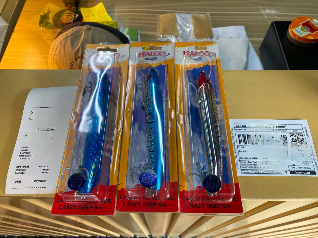 Halco laser pro trolling lures, trolling in higher speed with this lure is not a problem, Dives deep and has strong quality material for surviving every huge fish bite. - Ryoshi Pro Outfitters
