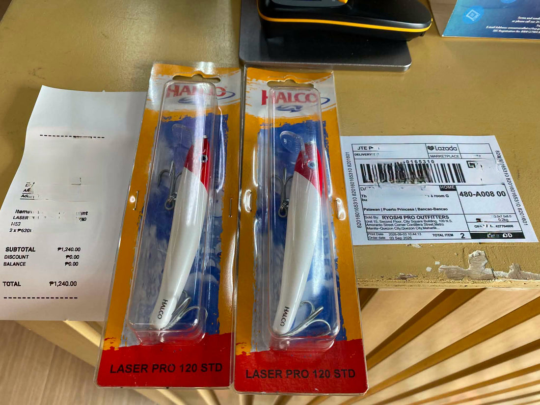 Genuine Halco Products ordered through our lazada store. - Ryoshi Pro Outfitters