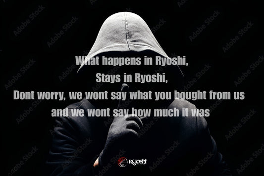 your secret is safe with us - Ryoshi Pro Outfitters