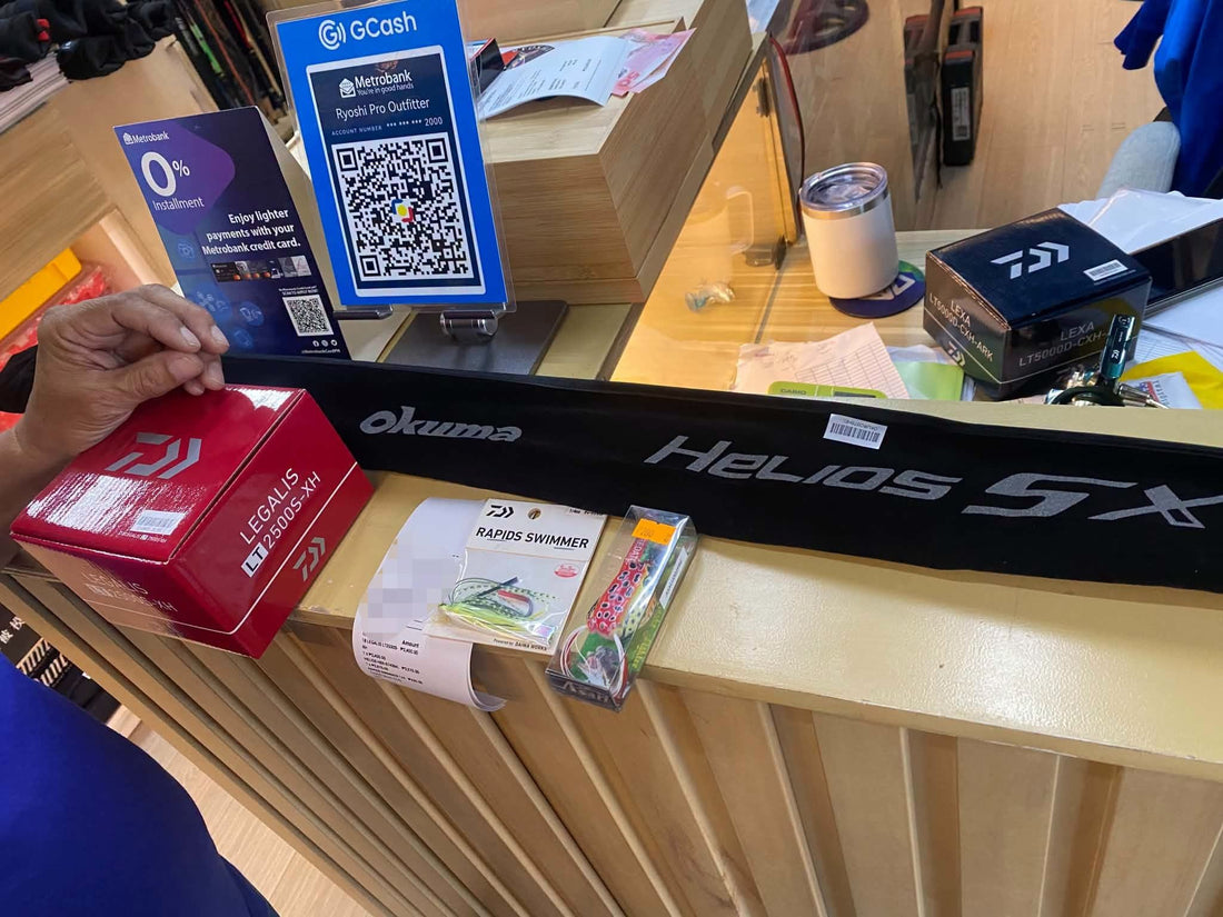 Entry level okuma rod and daiwa legalis is this customers choice for his shorecasting venture. Tha ka for the purcahse sir. -Ryoshi Pro Outfitters