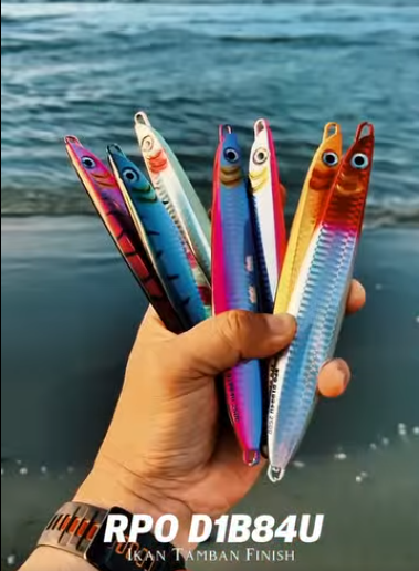 A new generation of baits, The RPO D1B84U (The One Bait For You) has been designed to be used for deep heavy jigging is proven to be effective with nice results of 2 years of rigorous testing. - Ryoshi Pro Outfitters