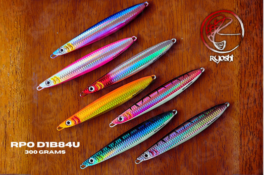 New Ryoshi Pro Outfitters jig!!!! RPO D1B84U 300g on ikan tamban finish. - Ryoshi Pro Outfitters