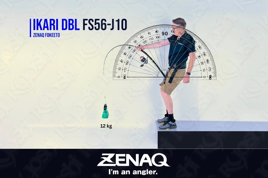 A comparative study on the new Zenaq Ikari DBL rods, deadlifted by fish head australia&nbsp; - Ryoshi Pro Outfitters
