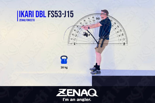 A comparative study on the new Zenaq Ikari DBL rods, deadlifted by fish head australia - Ryoshi Pro Outfitters