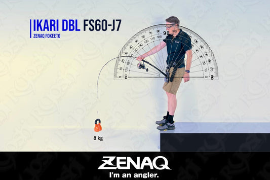 A comparative study on the new Zenaq Ikari DBL rods, deadlifted by fish head australia - Ryoshi Pro Outfitters