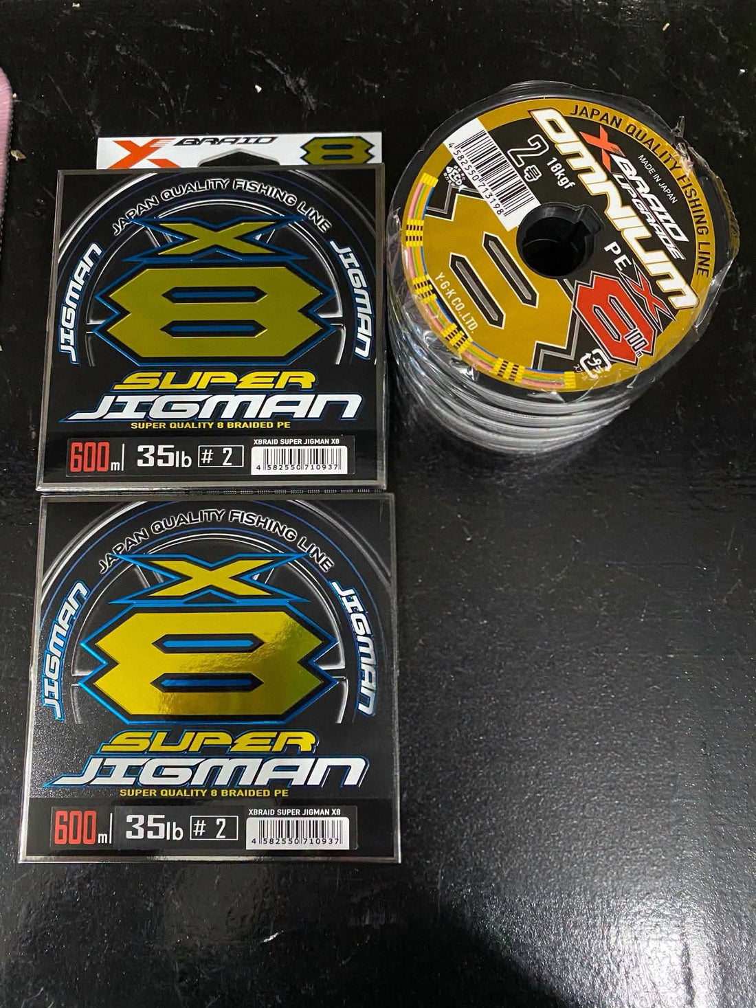 Xbraid ygk premium japanese braids is this customers choice for his jigging briads. - Ryoshi Pro Outfitters