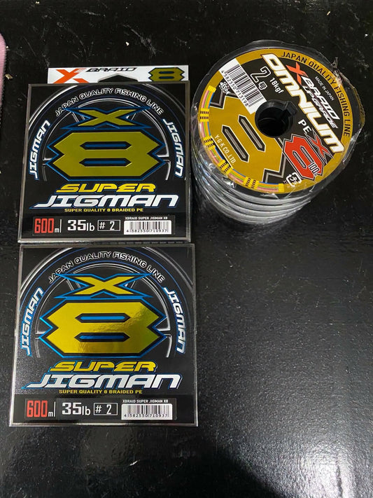 Xbraid ygk premium japanese braids is this customers choice for his jigging briads. - Ryoshi Pro Outfitters