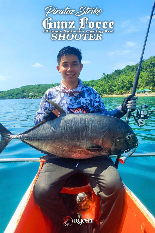 They say it’s gonna be very difficult to do popping on an outrigger boat, but this guy has been proving it time and again that it can be done. - Ryoshi Pro Outfitters