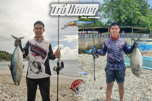 Papunta sa spot nang jigging or popping ay laging isang oportunidad para tayo ay makahuli pa din nang isda gamit ang trolling - Ryoshi Pro Outfitters