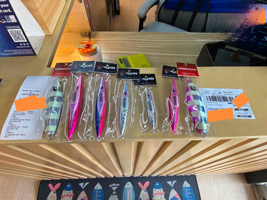 Our lazada store is now open to serve you, variety of jigs ordered through our lazada store by customer, thanks a lot to the patronage - Ryoshi Pro Outfitters