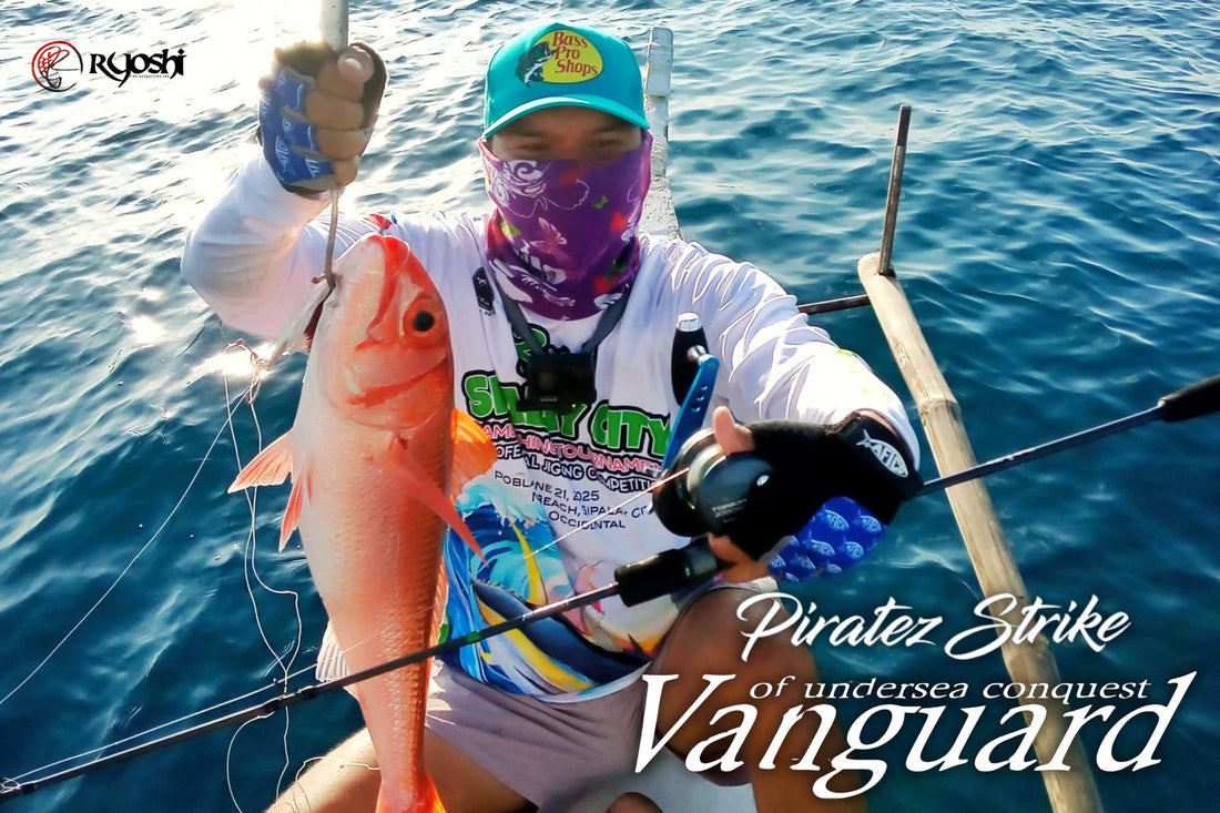 Angler Tejz Ligan testing out Piratez Vanguard 60/2 with a jigmax of 80-300g - Ryoshi Pro Outfitters