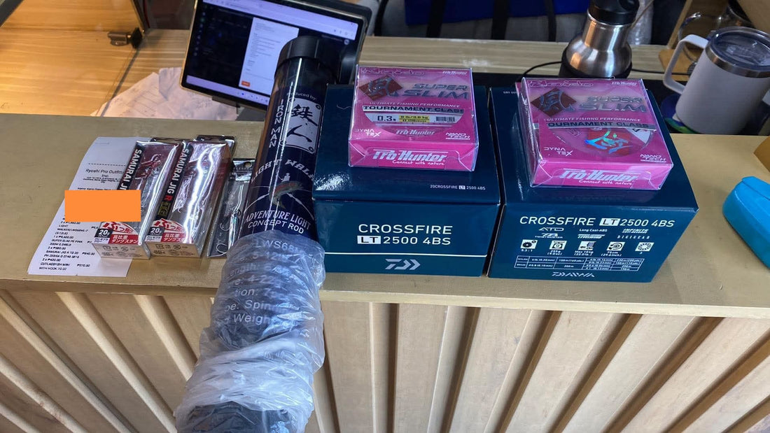 Light gaming with ironman light walker rod with daiwa crossfire set. Thanks you for the continued patronage monday grind!!! - Ryoshi Pro Outfitters