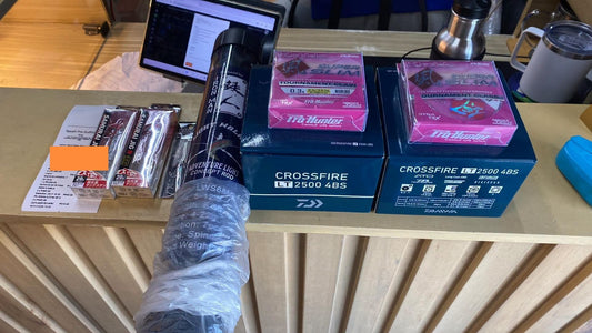 Light gaming with ironman light walker rod with daiwa crossfire set. Thanks you for the continued patronage monday grind!!! - Ryoshi Pro Outfitters
