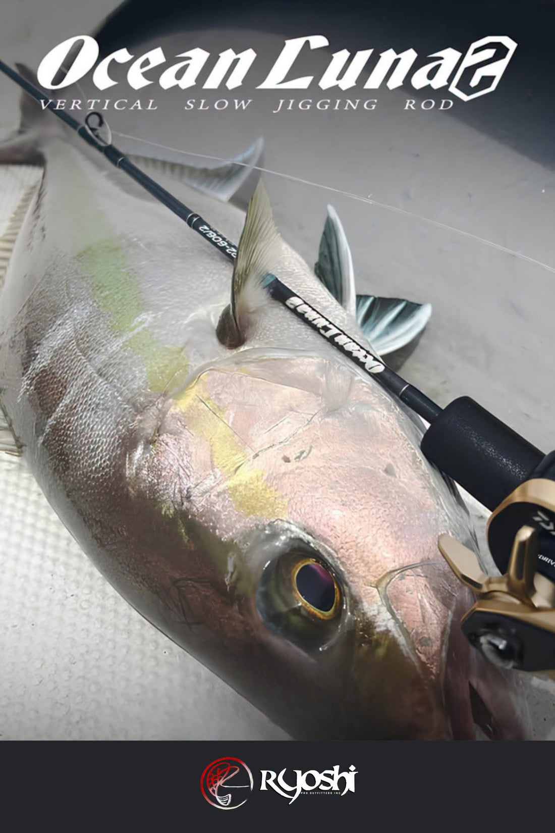 Senses Ocean Luna 2 (Slow Jigging Rod - Spiral Concept Guide) - Ryoshi Pro Outfitters