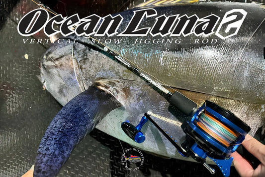 Senses Ocean Luna 2 (Slow Jigging Rod - Spiral Concept Guide) - Ryoshi Pro Ouftters