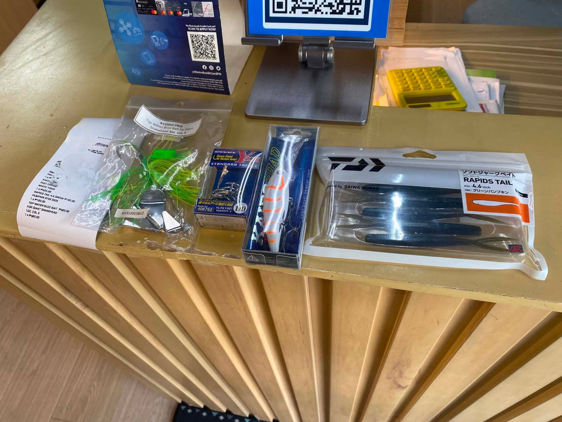 Toman lure top up for this customer on his upcoming toman hunt, thanks for the patronage!!! - Ryoshi Pro Outfitters