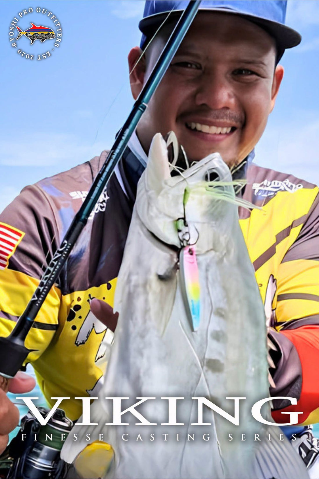 Senses Pro Staff angler Mat Fared using Senses Viking Finesse casting rod to land this queenfish during one of his jig casting session, nice catch sir Mat!!! - Ryoshi Pro Outfitters