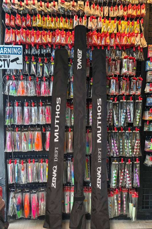 Zenaq Muthos Accura 95H Type R and Zenaq Ikari DBL J10 for this customers next fishing adventure!!! - Ryoshi Pro Outfitters