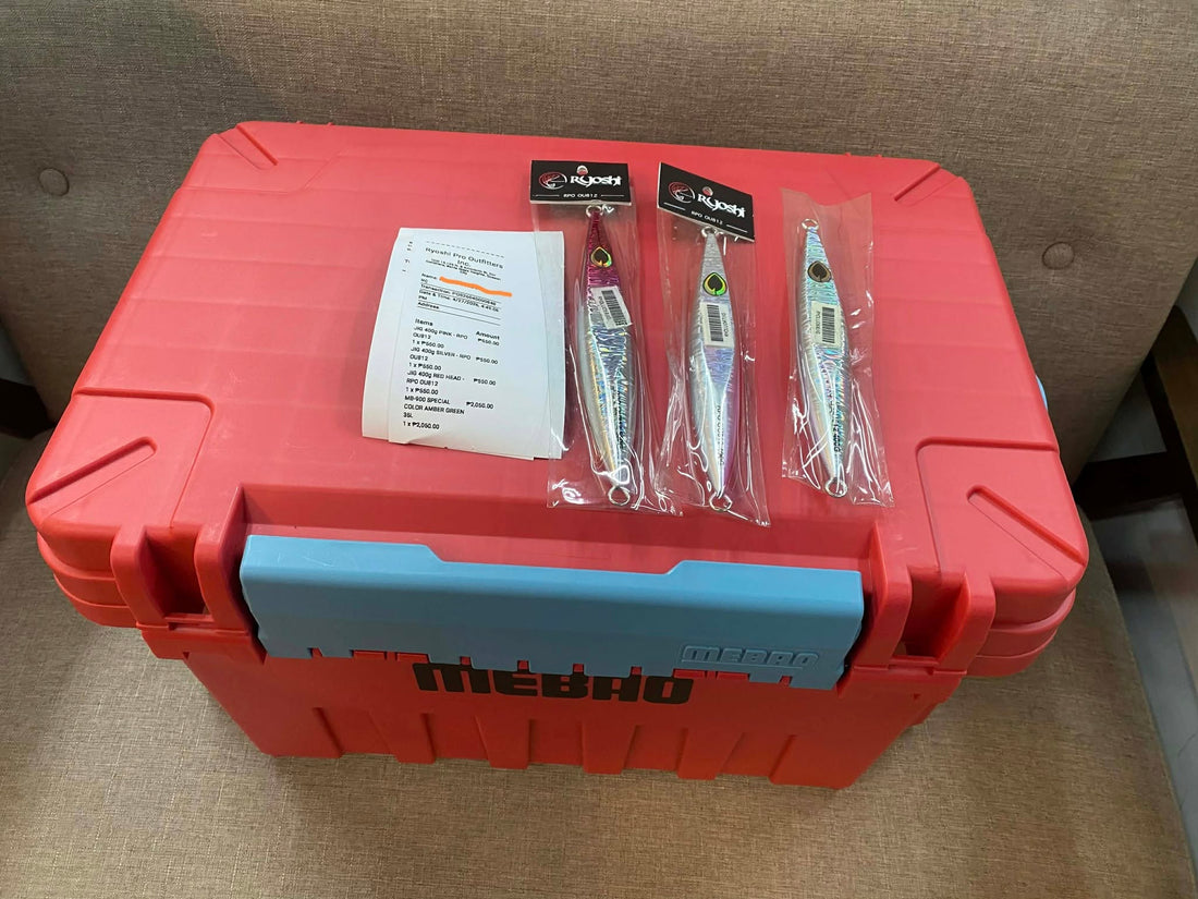 Mebao Case closed with our proven RPO OU812 jigs, dont take all please leave some for others. - Ryoshi Pro Outfitters
