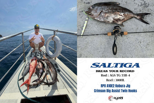 Angler Nico Mercado with a haul after 2 months hiatus from fishing!  - Ryoshi Pro Outfitters