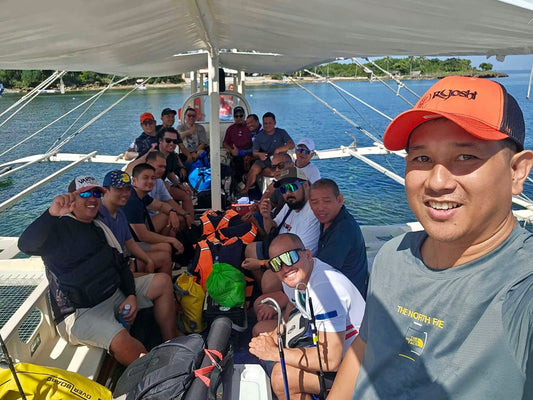 Team NIR x Team Ryoshi Pro Outfitters, going back to Caticlan after Caluya Tournament.