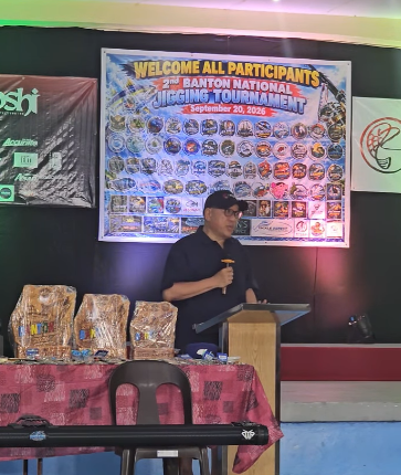 Sir Peter Tan of Ryoshi Pro Outfitters Major Sponsor, 2nd Banton National Fishing Tournament