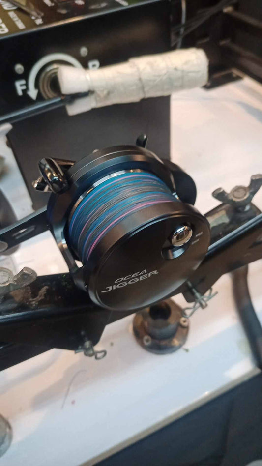 Monday Grind!!! Spooling Shimano Ocea Jigger F Custom with prohunter x13 pe2.5 600m!!! - Ryoshi Pro Outfitters