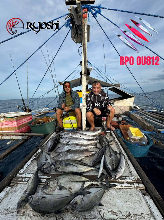 Ang RPO OU812 jig ay jig na gawa nang Ryoshi pro Outfitters na proven na mabisang jig, - Ryoshi Pro Outfitters