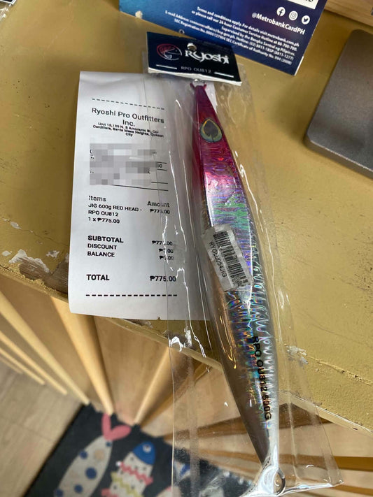 RPO OU812 uv react jigs, customers choice and proven jig to land throphy size fishes. Very reliable ans easy to jig even with a lot of underwater current. - Ryoshi Pro Outfitters