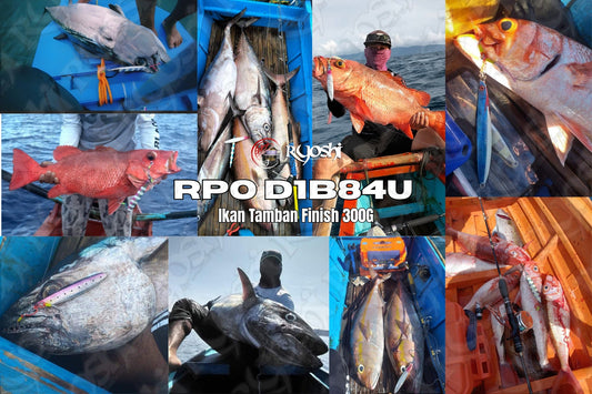 Proven catches of RPO D1B84U Ikan Tamban Jig 300g. - Ryoshi Pro Outiftters