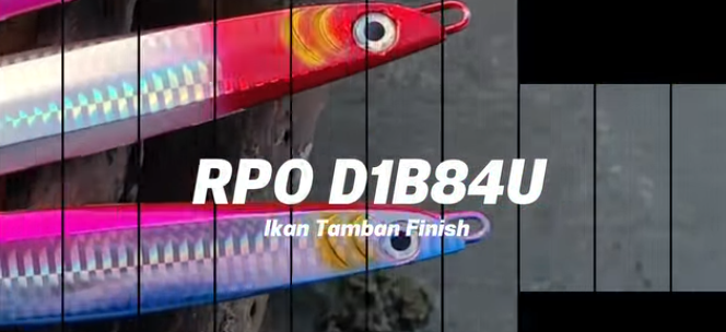RPO D1B84U (the one bait for you) ikan tamban finish. - Ryoshi Pro Outfitters